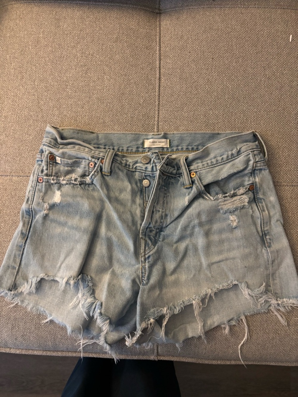 Light Blue Denim Women’s Shorts